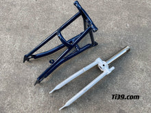 이미지를 갤러리 뷰어에 로드 , Titanium Front &Rear Triangle Fork for 16”Brompton