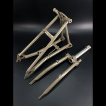 이미지를 갤러리 뷰어에 로드 , Titanium Front &Rear Triangle Fork for 16”Brompton