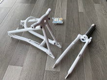 이미지를 갤러리 뷰어에 로드 , Titanium Front &Rear Triangle Fork for 16”Brompton
