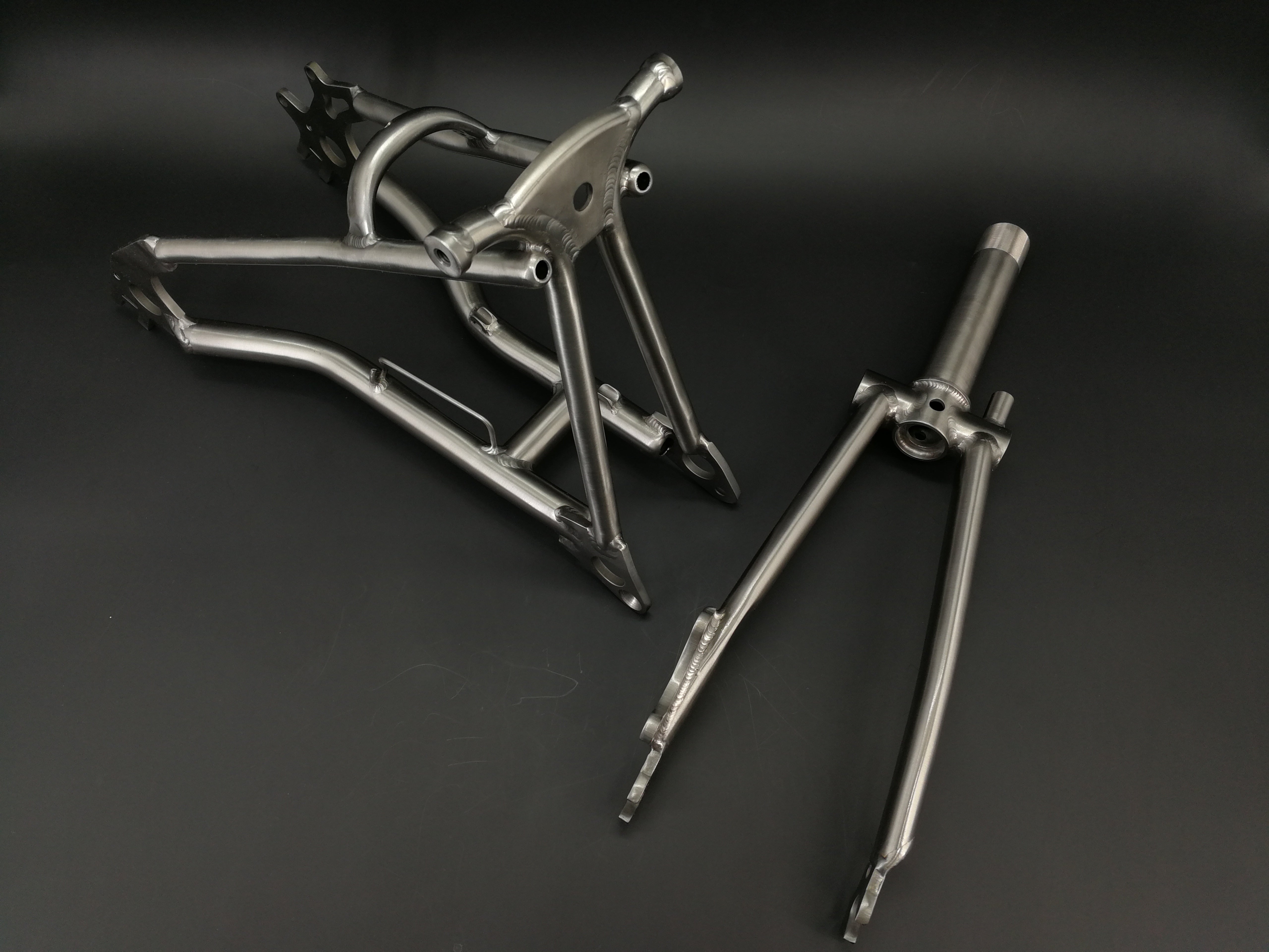 Brompton titanium deals rear triangle