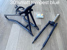 이미지를 갤러리 뷰어에 로드 , Titanium Front &Rear Triangle Fork for 16”Brompton
