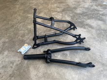 Load image into Gallery viewer, Titanium 100mm disk Front & 135mm disk Rear Triangle Fork for 16”Brompton