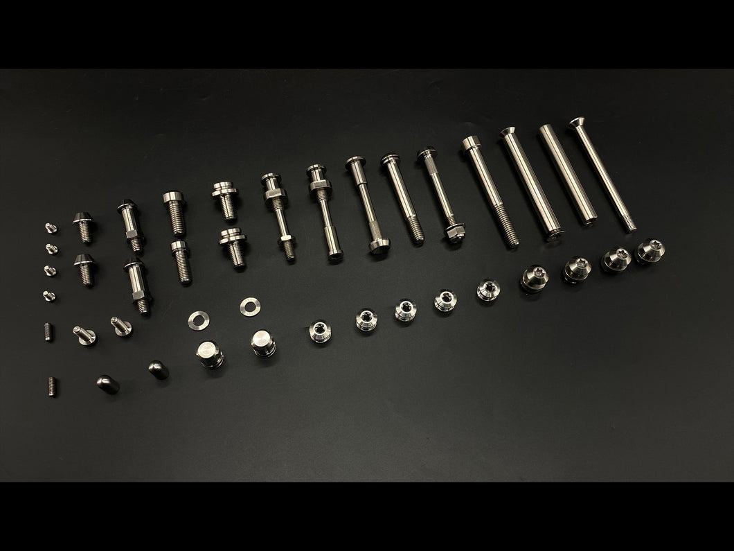 Titanium screws for Brompton