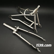 이미지를 갤러리 뷰어에 로드 , Titanium disk brake fork&amp; Triangle  for 20”Brompton
