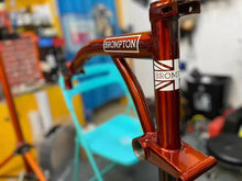 Load image into Gallery viewer, Titanium main frame for Brompton &amp; Custom Logo
