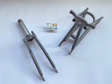 Charger l&#39;image dans la galerie, Titanium Front &amp;Rear Triangle Fork for 16”Brompton
